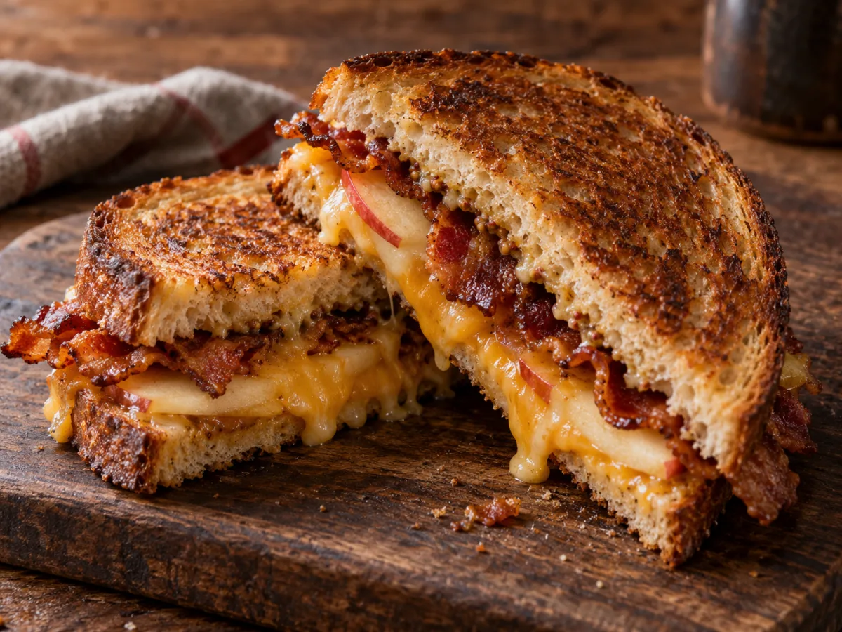 Bacon Applewood Grilled Cheese