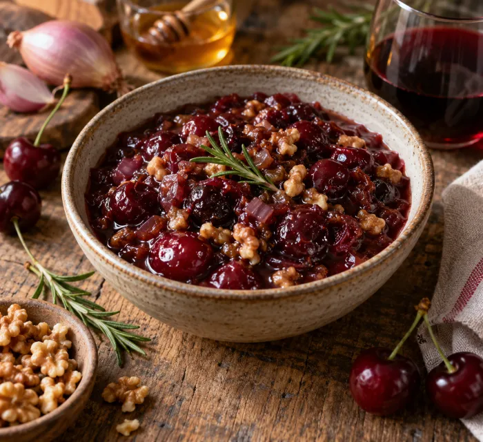 Chunky Cherry Compote