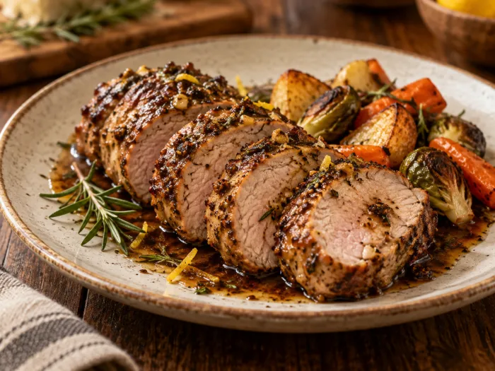 Dijon-Spiced Pork Loin