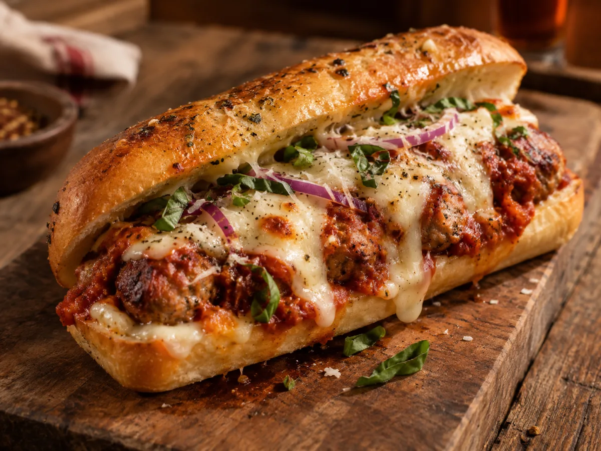 Garlic Butter Italian Sausage Sandwiches