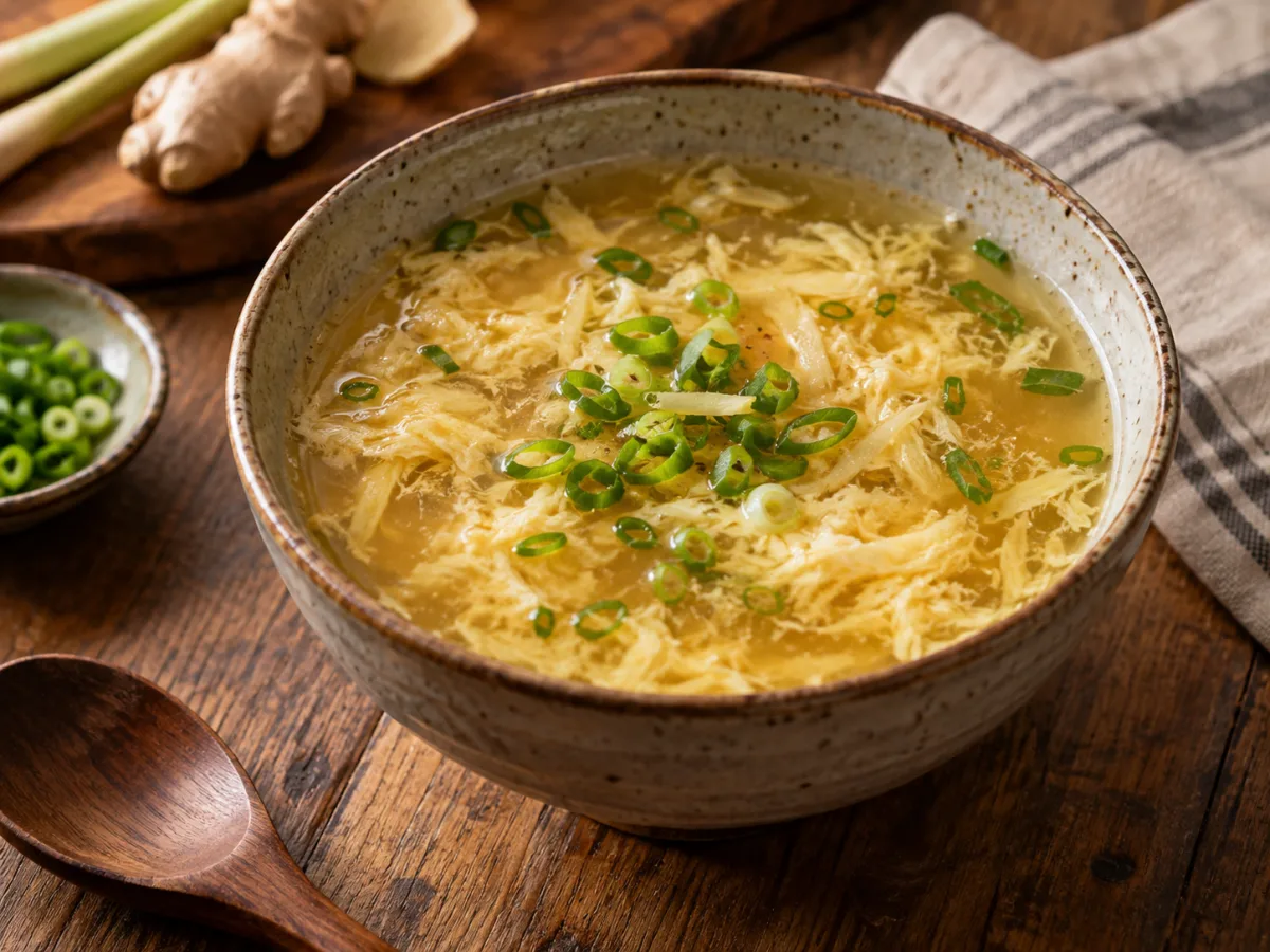 Japanese-Style Tamago Supu