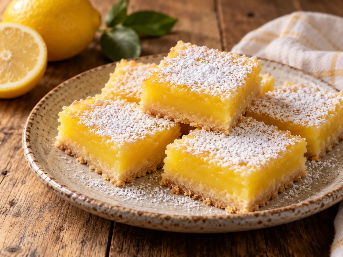 Lemon Tart Squares