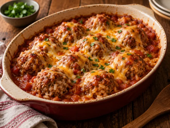 Salsa Porcupine Meatballs