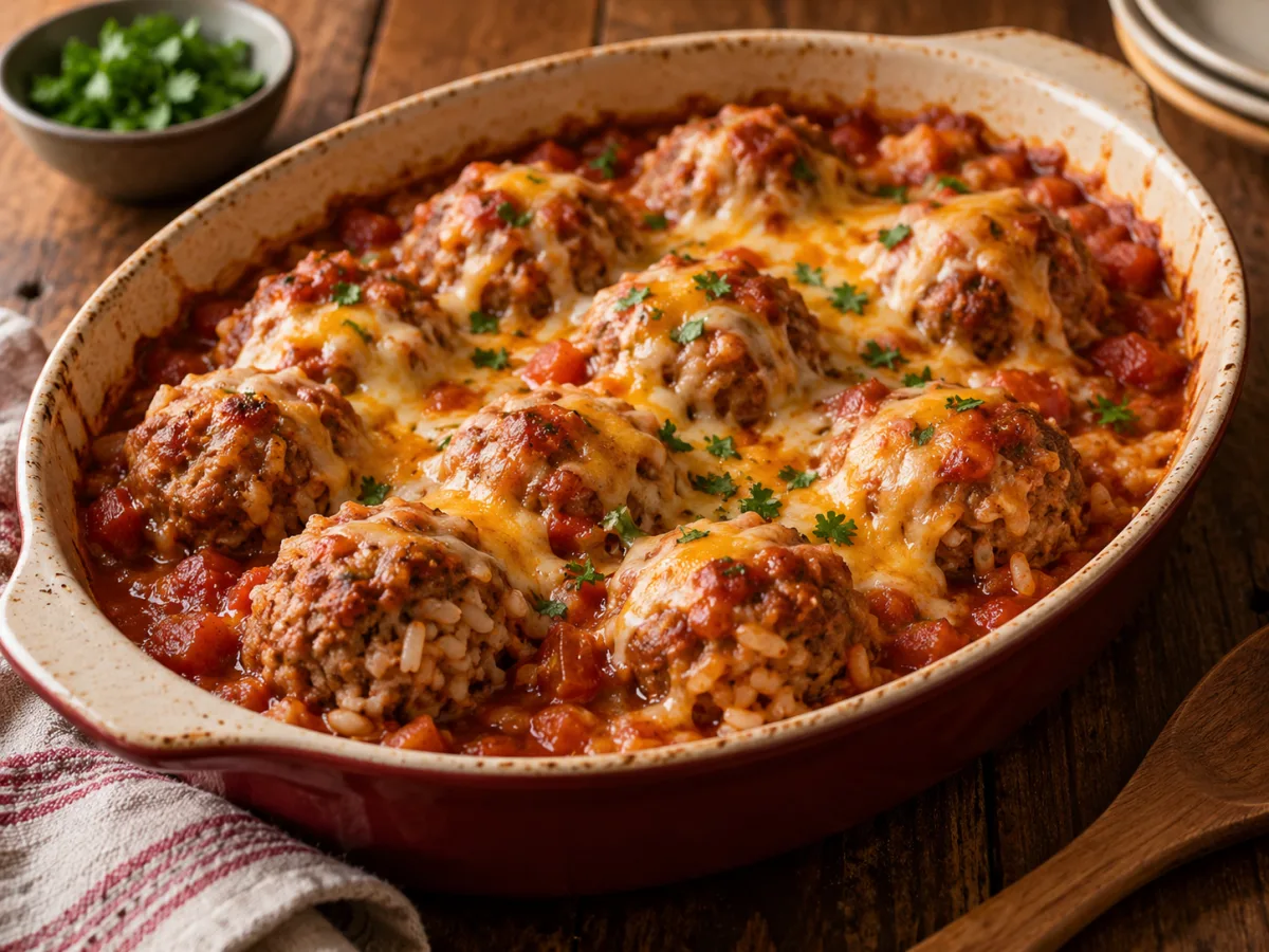 Salsa Porcupine Meatballs