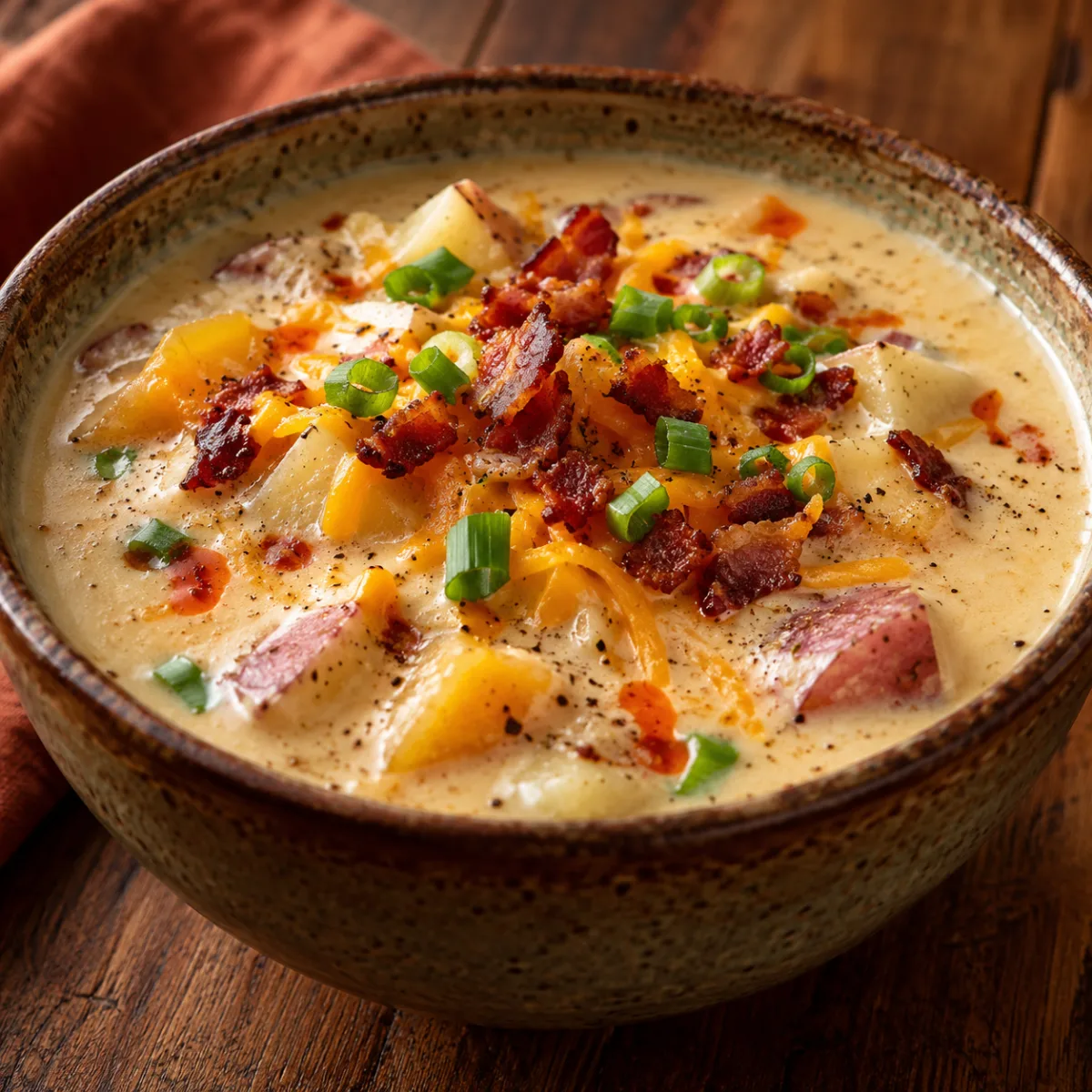 Spicy Potato Bacon