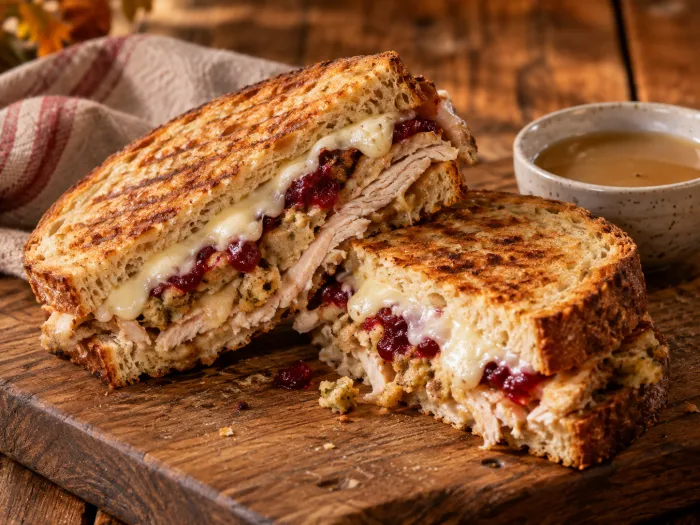 Thanksgiving Leftover Panini