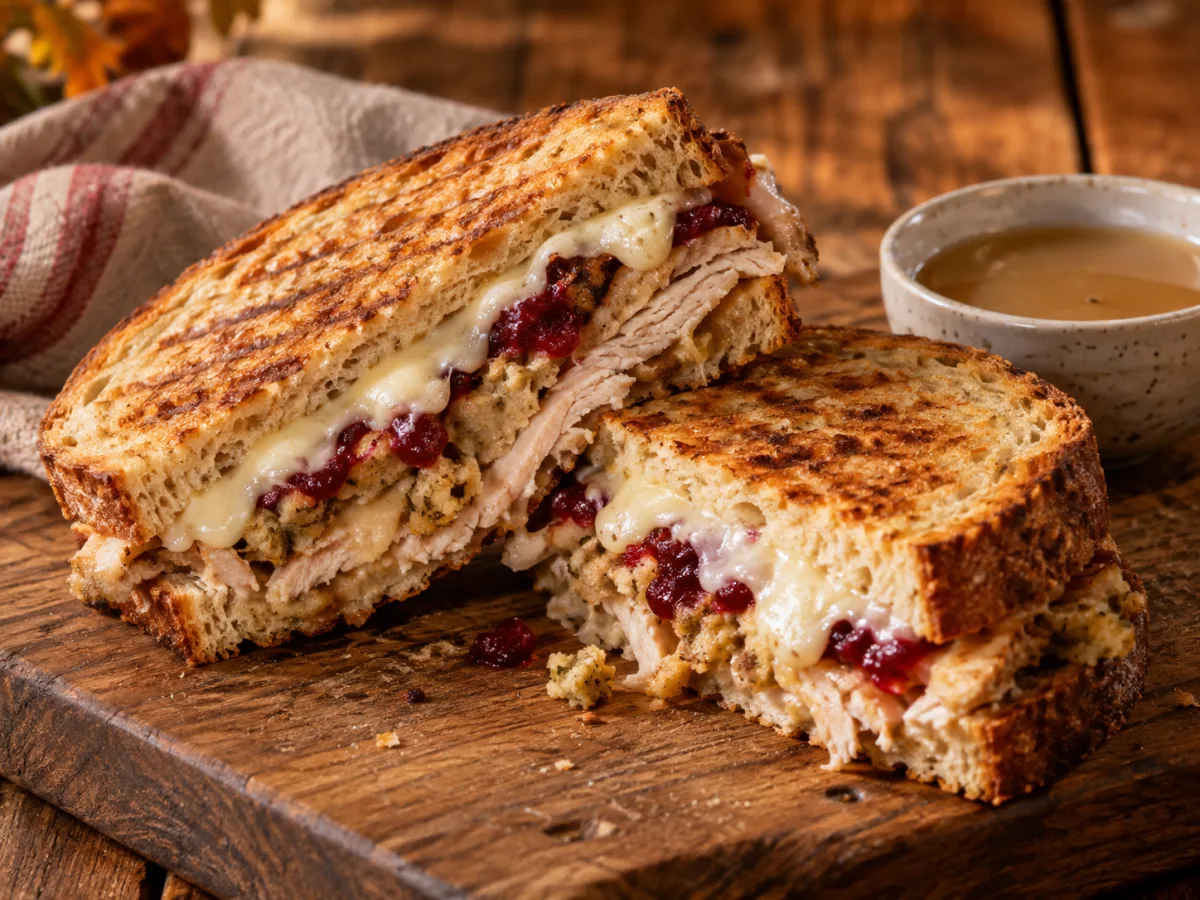 Thanksgiving Leftover Panini
