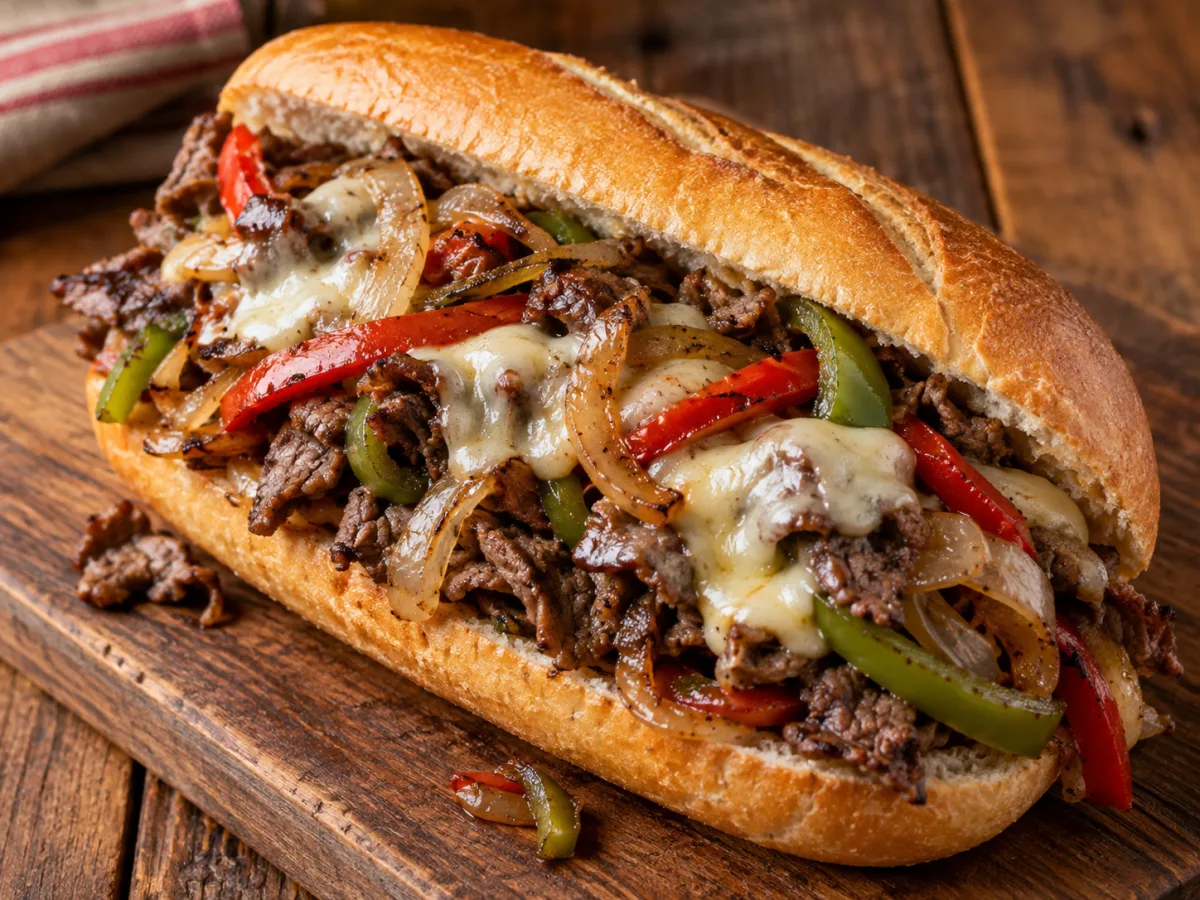 Unconventional Philly Cheesesteak